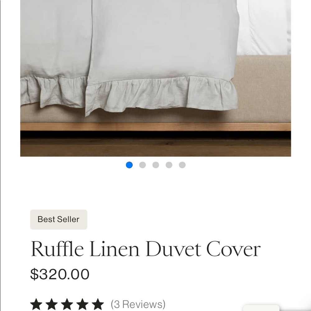 NWT McGee & Co King Duvet Cover